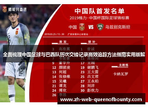 全面梳理中国足球与巴西队历次交锋记录高效追踪方法指南实用版解